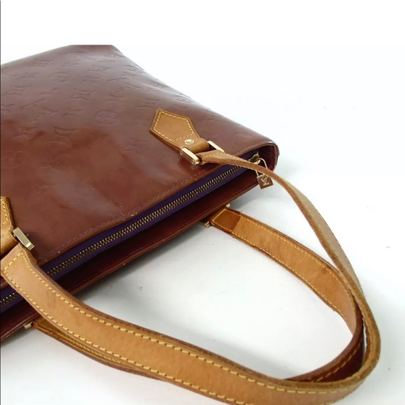 ❌SOLD❌Louis Vuitton Vernis Houston Handbag - Picture 8 of 12